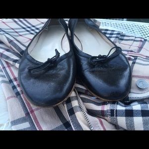 SOLD!!!! Burberry leather flats SOLD!!!!!